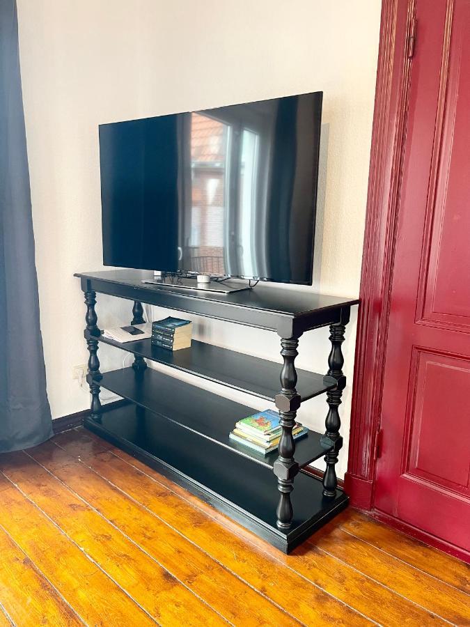 Charmante Ferienwohnung Mit Terrasse Im Herzen Von นอร์เดน ภายนอก รูปภาพ
